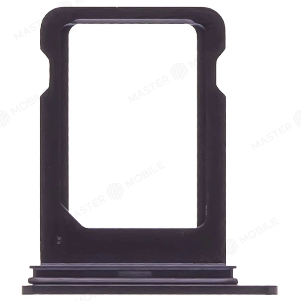 Держатель сим-карты для Apple iPhone 13 mini (черный) фото №1