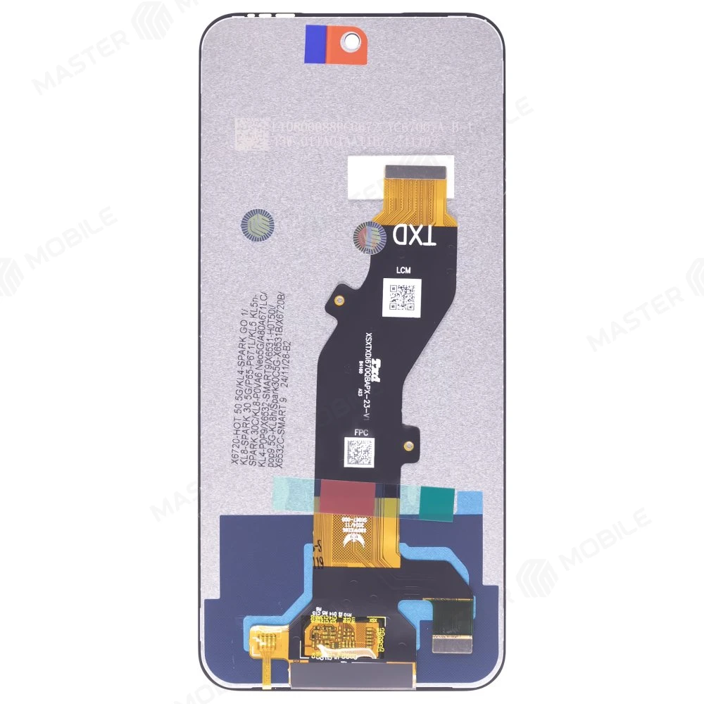 Дисплей для Infinix Hot 50i (X6531B) / Smart 9 (X6532) / Smart 9 HD (X6532C) + тачскрин (черный) (ORIG) фото №2