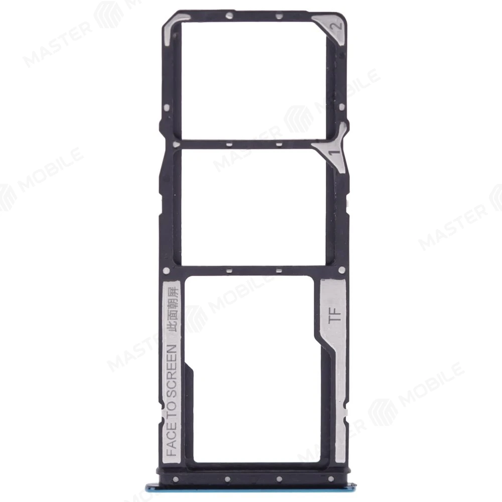 Держатель сим-карты для Xiaomi Redmi Note 10 4G (M2101K7AG) / Redmi Note 10S (M2101K7BG) (зеленый) фото №1