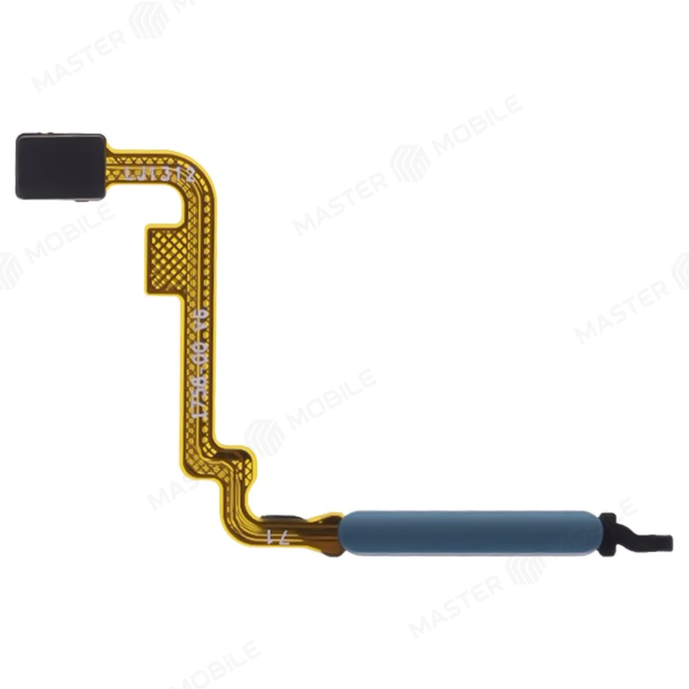 Шлейф для Xiaomi Redmi Note 10 4G (M2101K7AG) / Redmi Note 10S (M2101K7BG) / Poco M5s (2207117BPG) с комп. + сканер отпечатка пальца (зеленый) фото №1