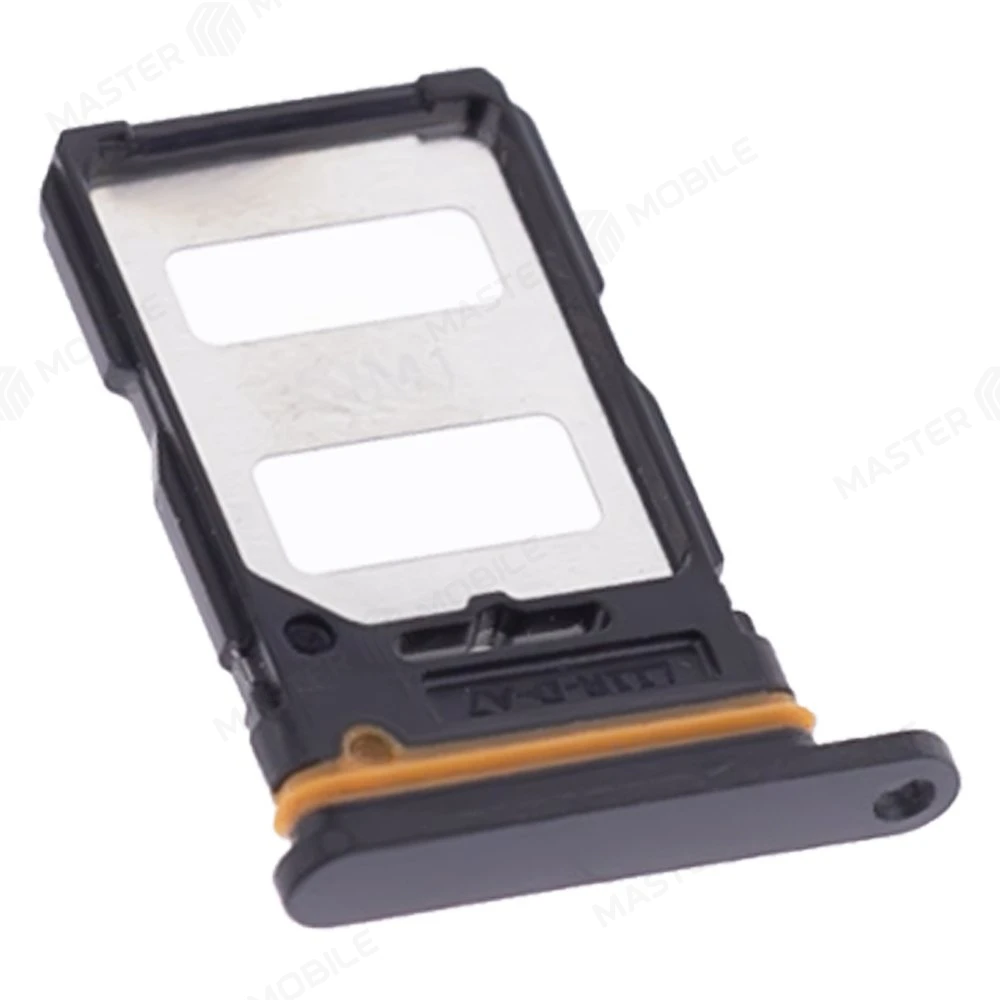 Держатель сим-карты для Xiaomi Poco F4 (22021211RG) (черный) фото №3