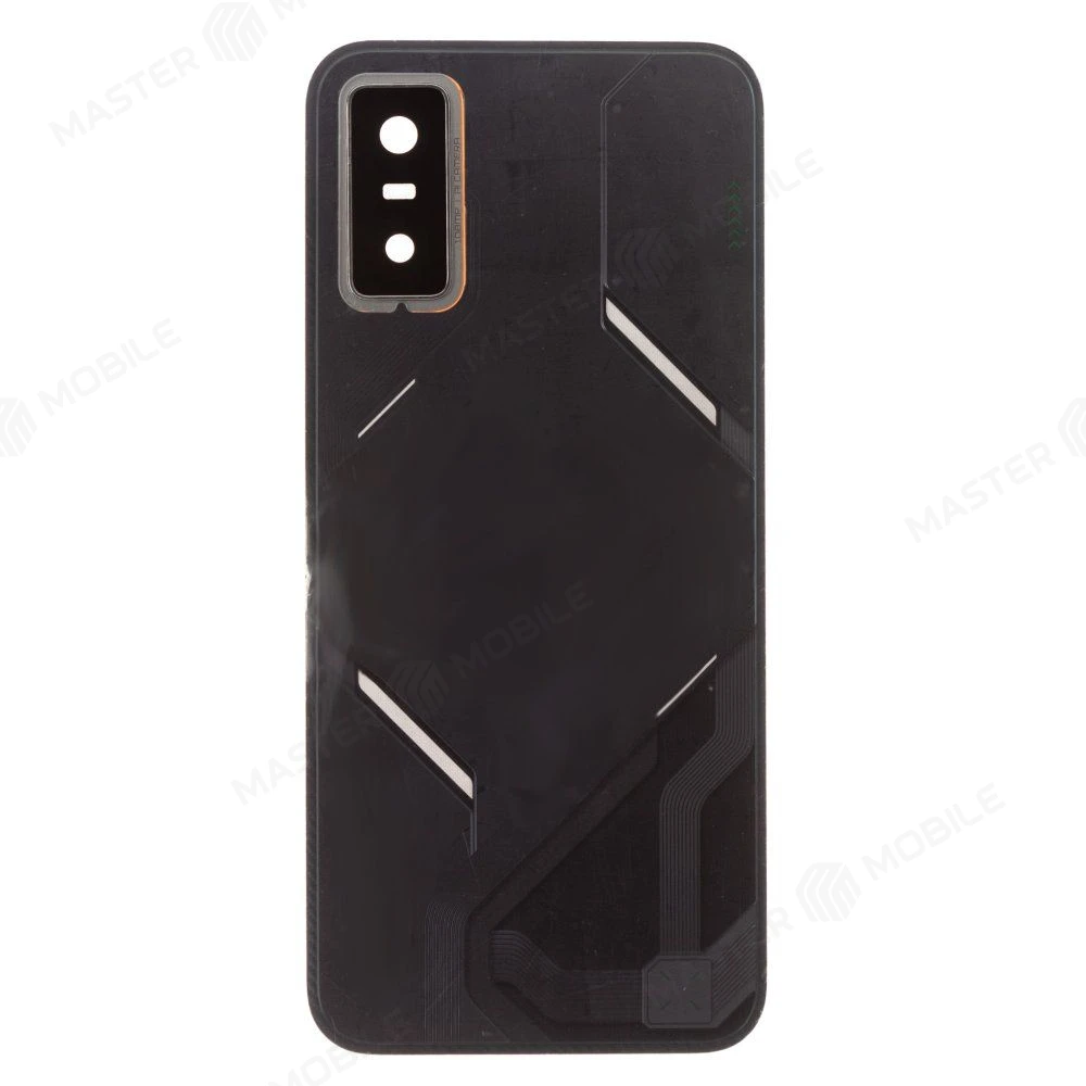Задняя крышка для Infinix GT 30 (X6876) (серый) (в сборе со стеклом камеры)  фото №1