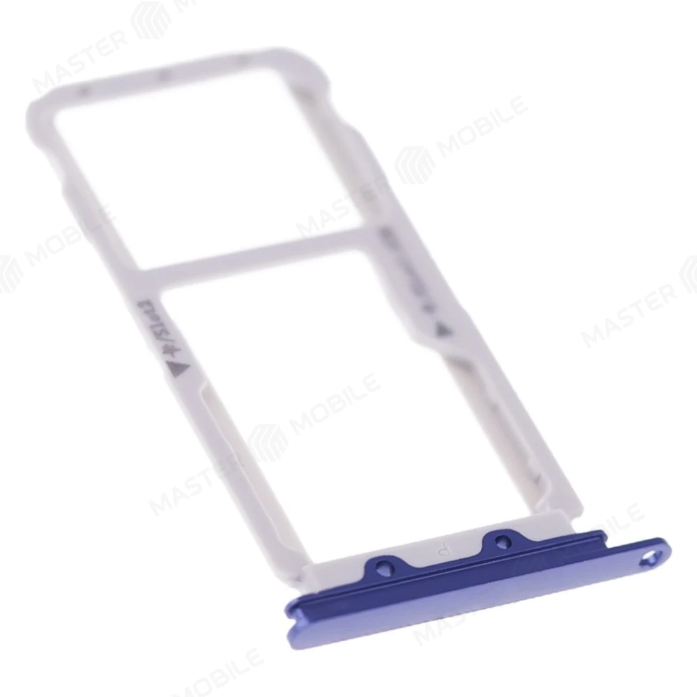 Держатель сим-карты для Huawei Nova 2 (PIC-LX9) (синий) фото №3