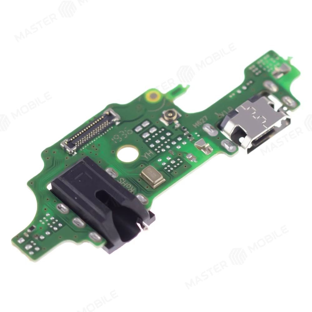 Нижняя плата для Tecno Camon 15 Air (CD6) / Camon 15 (CD7) / Spark 5 с комп. + разъем зарядки + микрофон  фото №3