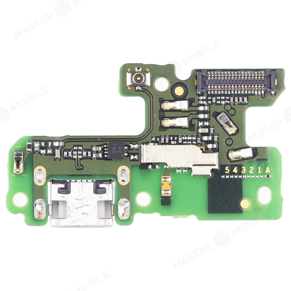 Нижняя плата для Huawei Honor 8 Lite (PRA-TL10) / P8 Lite 2017 с комп. + разъем зарядки + микрофон (ORIG100)  фото №1