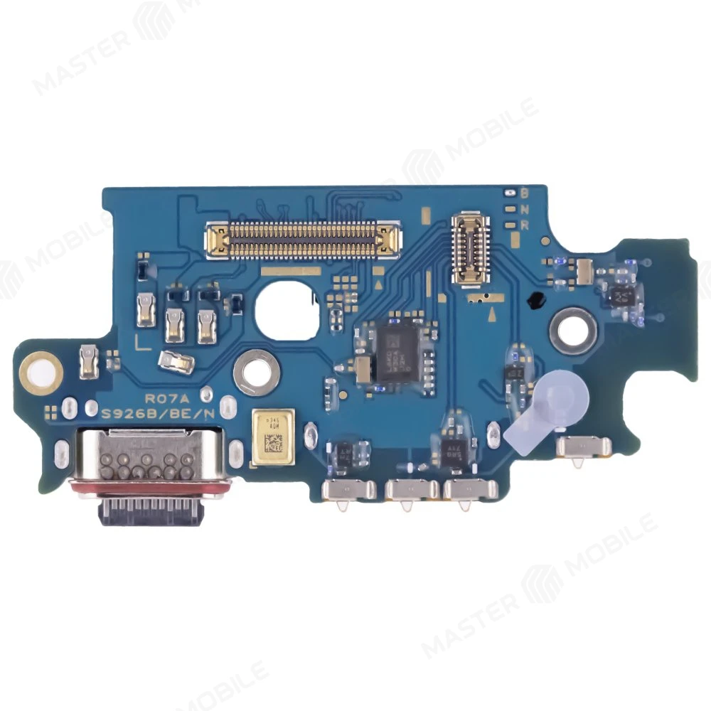 Нижняя плата для Samsung S926 Galaxy S24+ с комп. + разъем зарядки + микрофон (ORIG100) фото №1