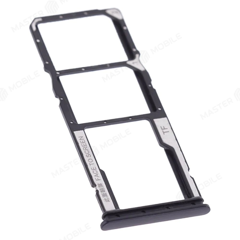 Держатель сим-карты для Xiaomi Redmi 9A (M2006C3LG) / Redmi 9C (M2006C3MG) (серый)  фото №3