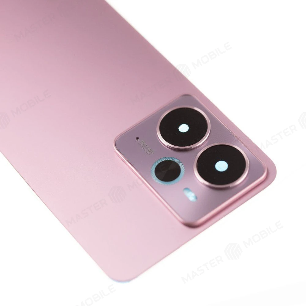 Задняя крышка для Realme 14 (RMX5070) (розовый) (в сборе со стеклом камеры)  фото №3