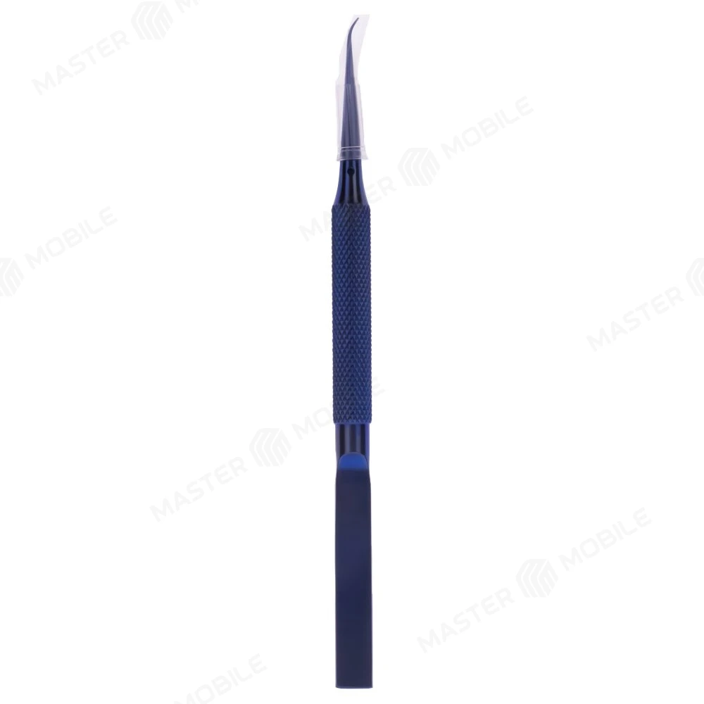 Пинцет изогнутый титановый фото №1