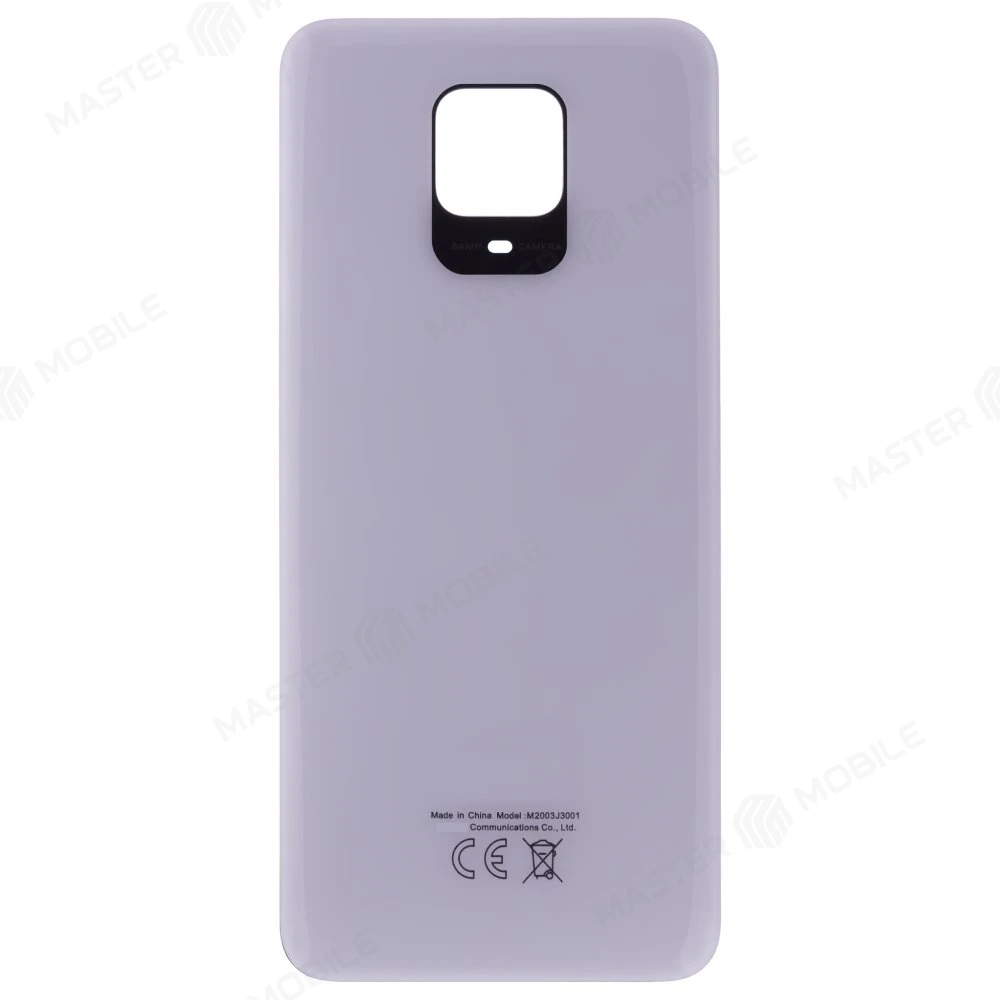 Задняя крышка для Xiaomi Redmi Note 9 Pro (M2003J6B2G) / Redmi Note 9S (M2003J6A1G) / Redmi Note 9 Pro Max (белый) фото №1