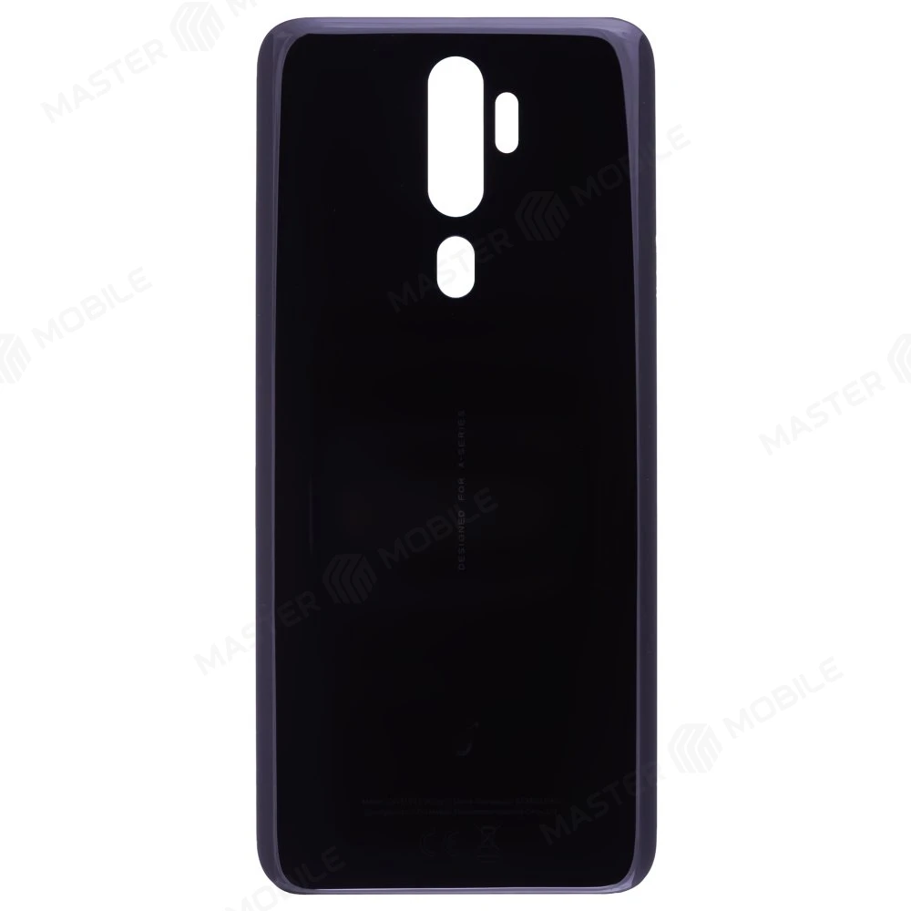 Задняя крышка для OPPO A5 2020 (CPH1931) / A9 2020 (CPH1941) (черный) фото №1