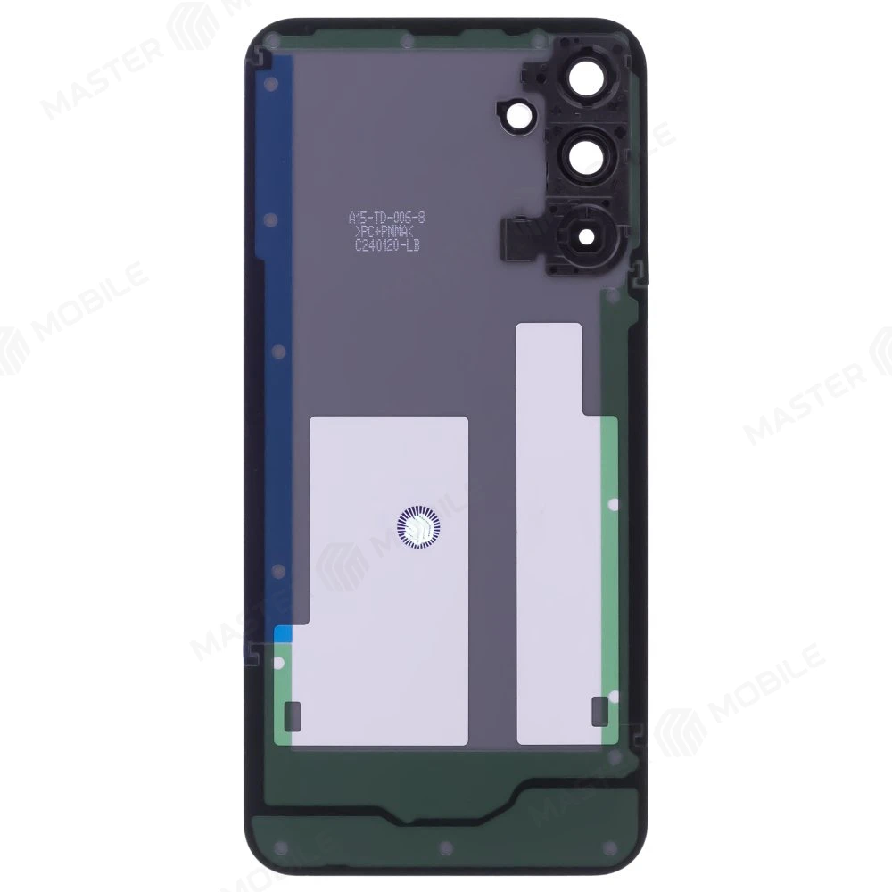 Задняя крышка для Samsung A155 Galaxy A15 4G (черный) (в сборе со стеклом камеры) фото №2