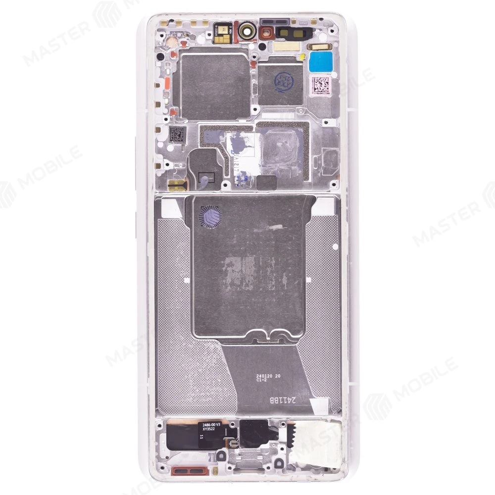 Дисплей для Xiaomi 14 Ultra (24030PN60G) + тачскрин (серебристый) (в рамке) (ORIG100) (SP) фото №2