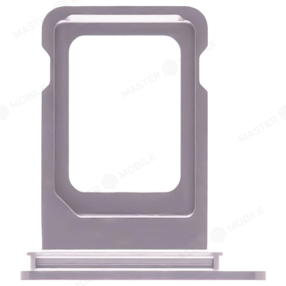 Держатель сим-карты для Apple iPhone 15 Pro / iPhone 15 Pro Max (серебристый) фото №1