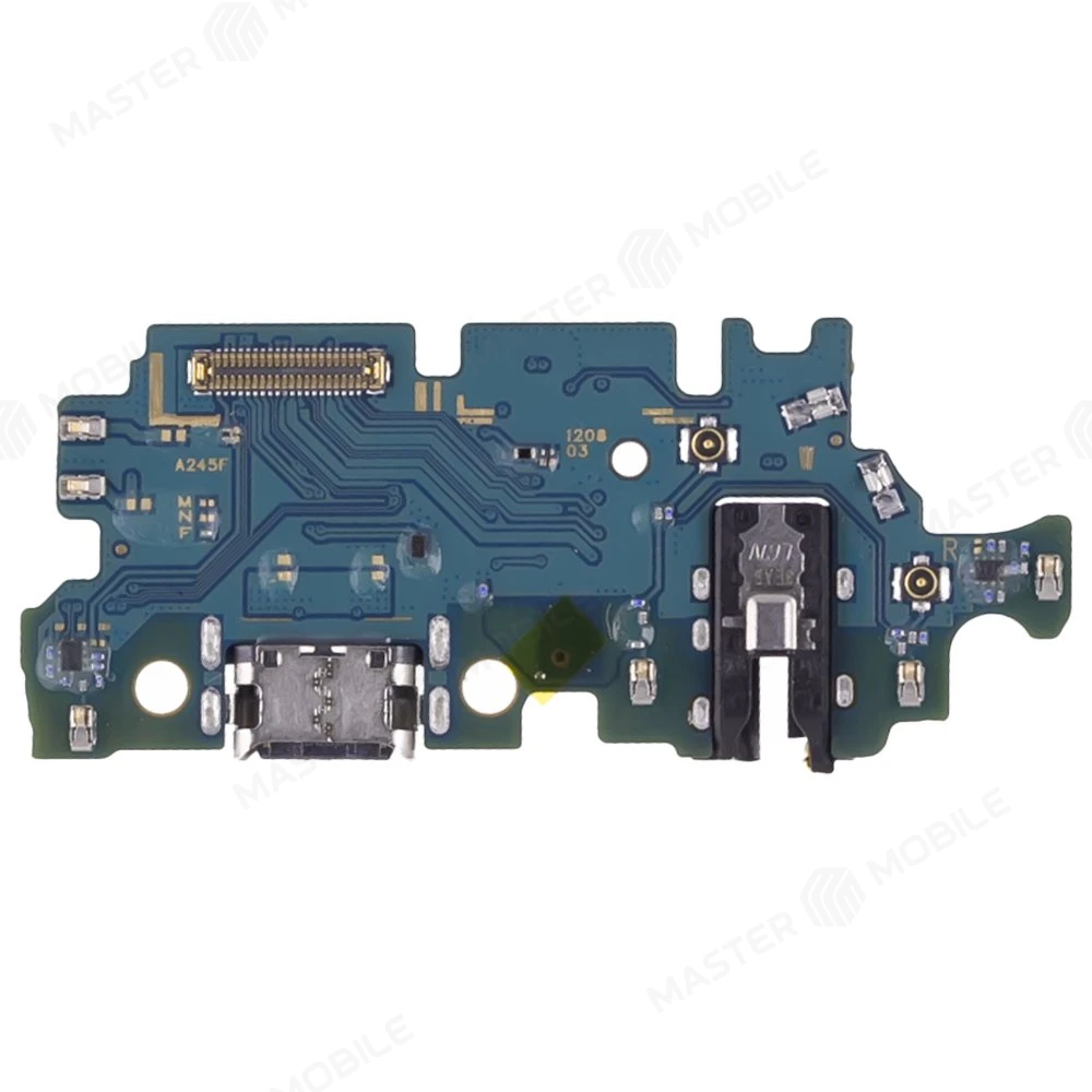 Нижняя плата для Samsung A245 Galaxy A24 с комп. + разъем зарядки + микрофон (ORIG100)  фото №1