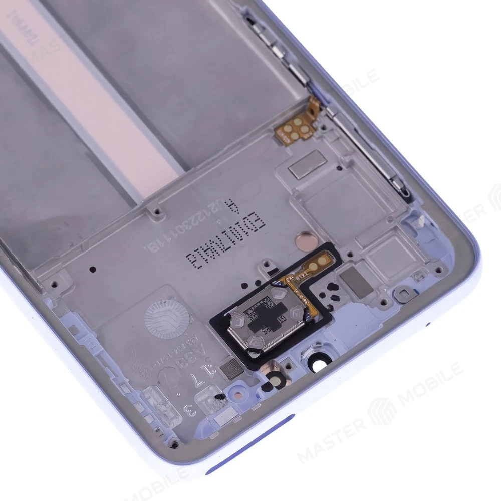 Дисплей для Samsung A336 Galaxy A33 5G + тачскрин (голубой) (в рамке) (ORIG100) (SP) фото №3