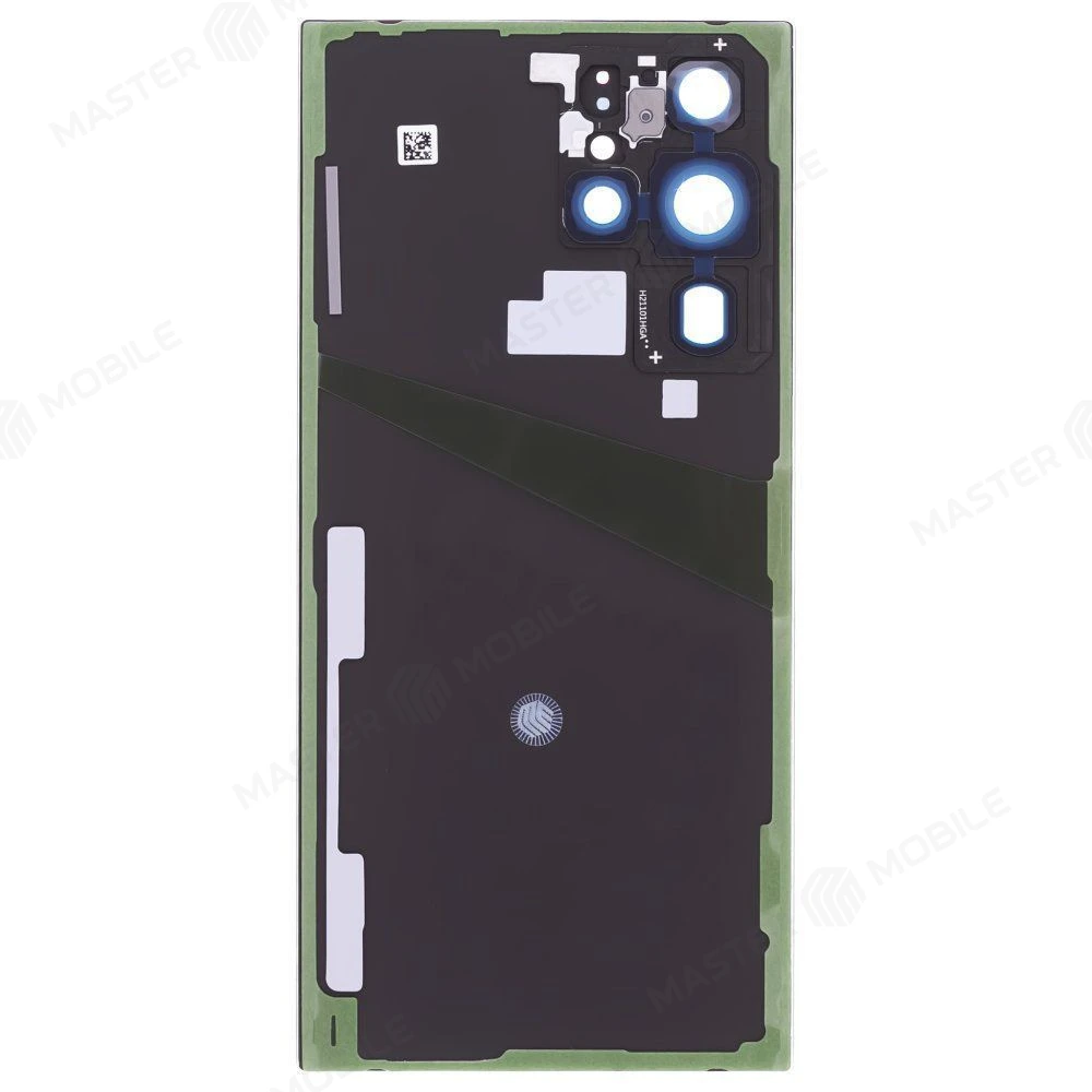 Задняя крышка для Samsung S908 Galaxy S22 Ultra (бордовый) (в сборе со стеклом камеры) (ORIG100) фото №2