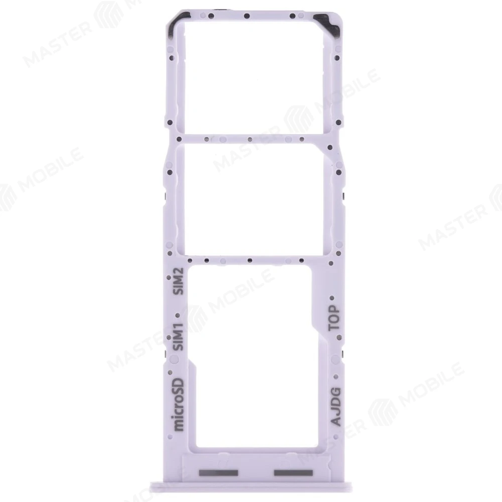 Держатель сим-карты для Samsung A047 Galaxy A04s (белый) фото №1