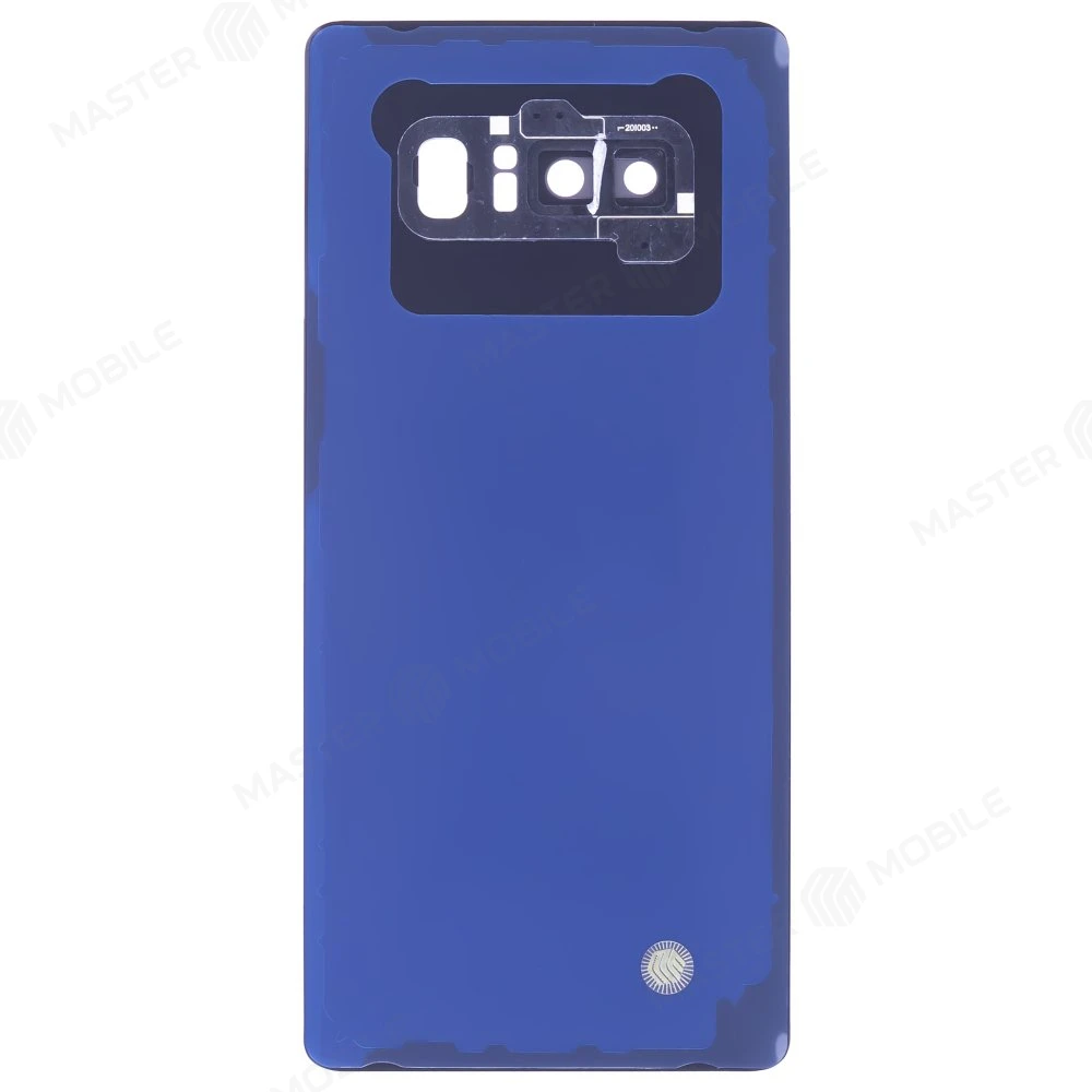 Задняя крышка для Samsung N950 Galaxy Note 8 (черный) (в сборе со стеклом камеры) фото №2
