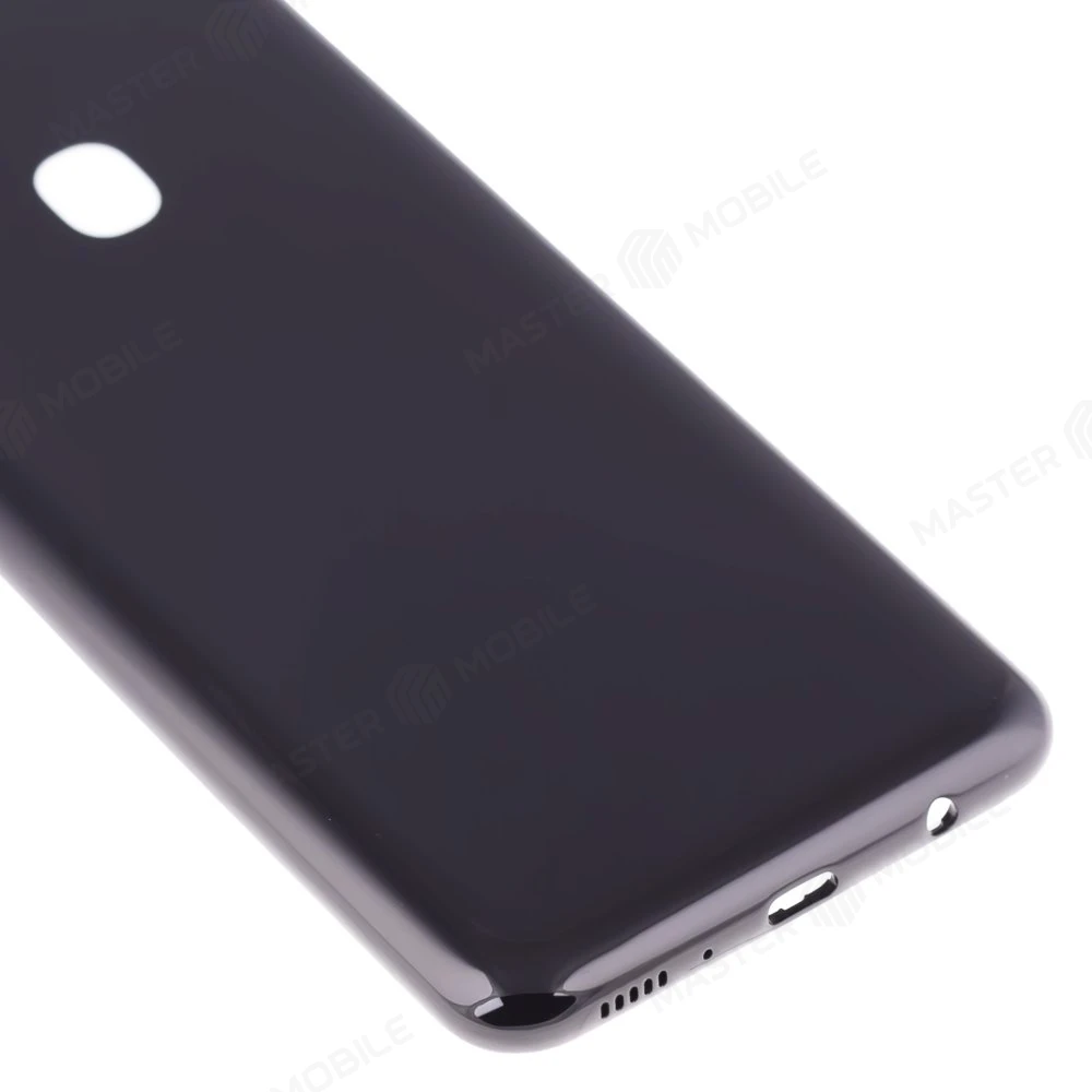 Задняя крышка для Samsung M315 Galaxy M31 (черный) (в сборе со стеклом камеры) фото №4