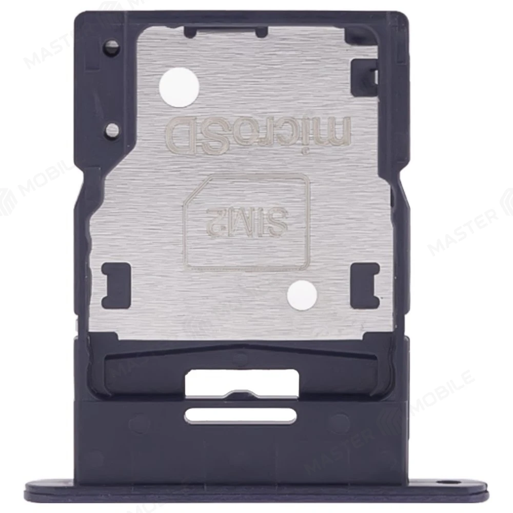 Держатель сим-карты для Samsung A155 Galaxy A15 4G (черный) фото №2