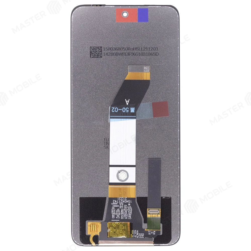 Дисплей для Xiaomi Redmi 10 (21061119DG) / Redmi 10 2022 (22011119UY) + тачскрин (черный) (COG) фото №2