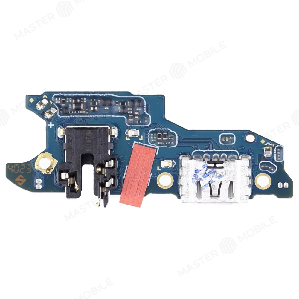 Нижняя плата для OPPO A17 (CPH2477) / A17K (CPH2471) с комп. + разъем зарядки + микрофон (ORIG100)  фото №2