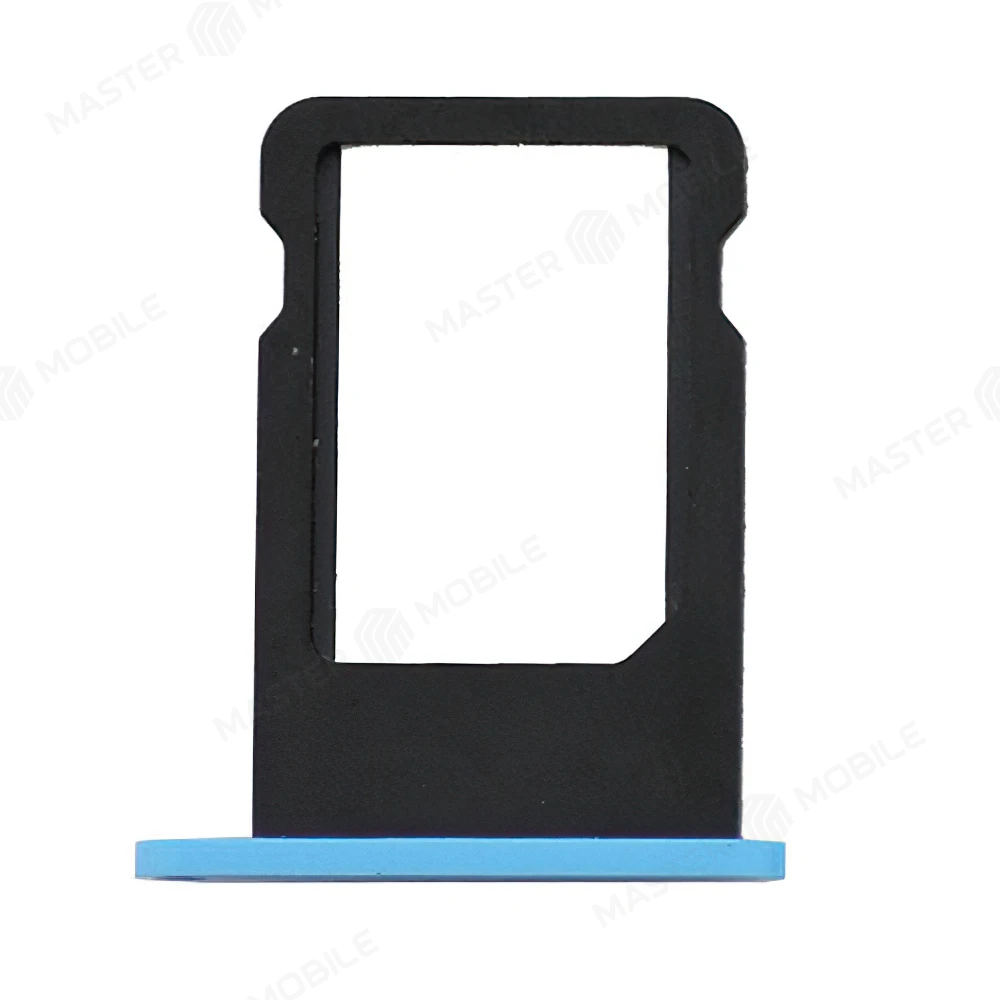 Держатель сим-карты для Apple iPhone 5c (синий) фото №2