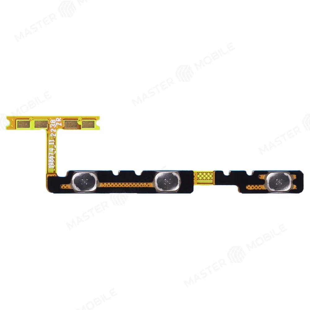 Шлейф для Realme C30 (RMX3581) / Narzo 50i Prime (RMX3506) с комп. (на кнопку включения и кнопки громкости)  фото №1