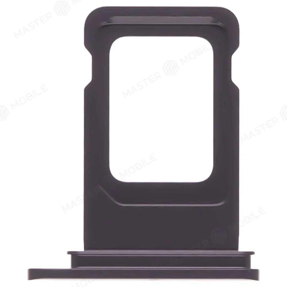 Держатель сим-карты для Apple iPhone 11 (черный) фото №1