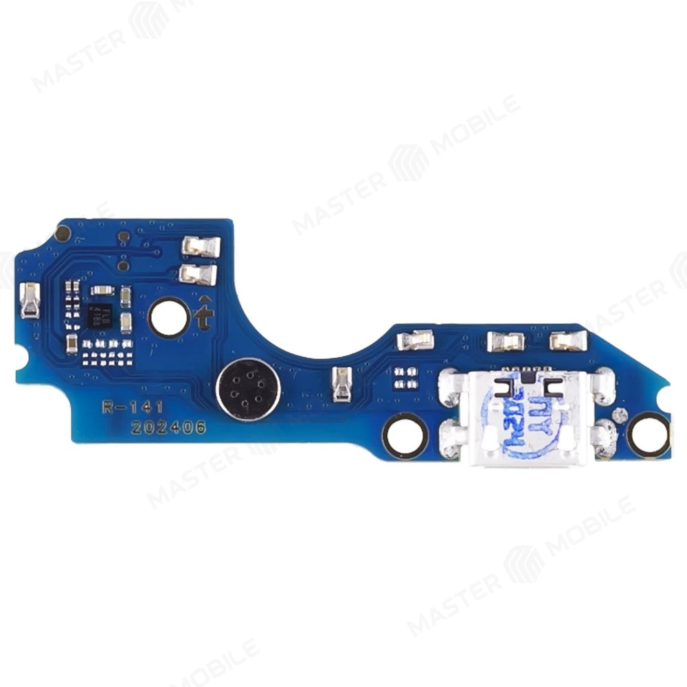 Нижняя плата для Itel A60s (A662LM) с комп. + разъем зарядки + микрофон  фото №2