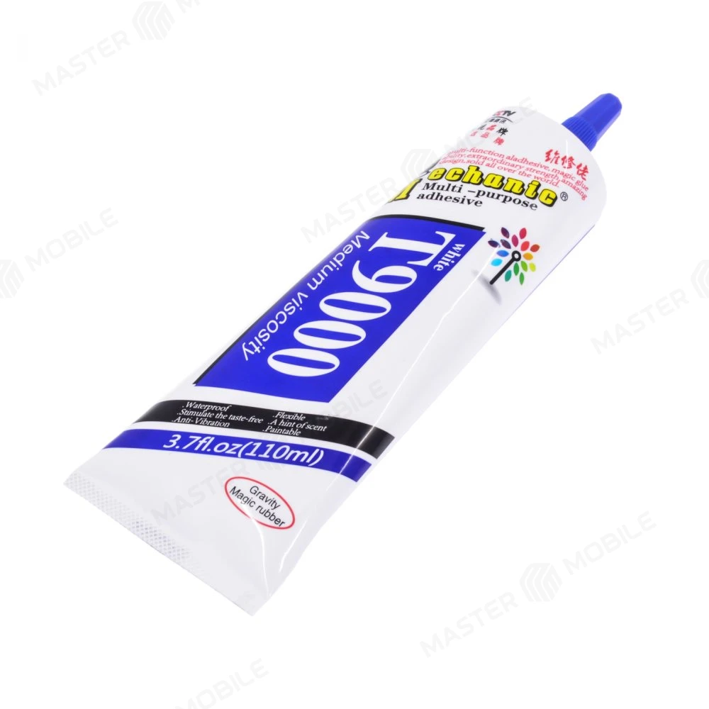 Клей-герметик для проклейки тачскринов Mechanic T9000 (110 мл) (белый) фото №2