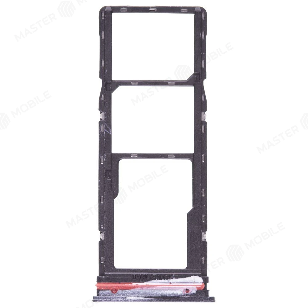 Держатель сим-карты для Tecno Spark GO 1 (KL4) (черный) фото №2