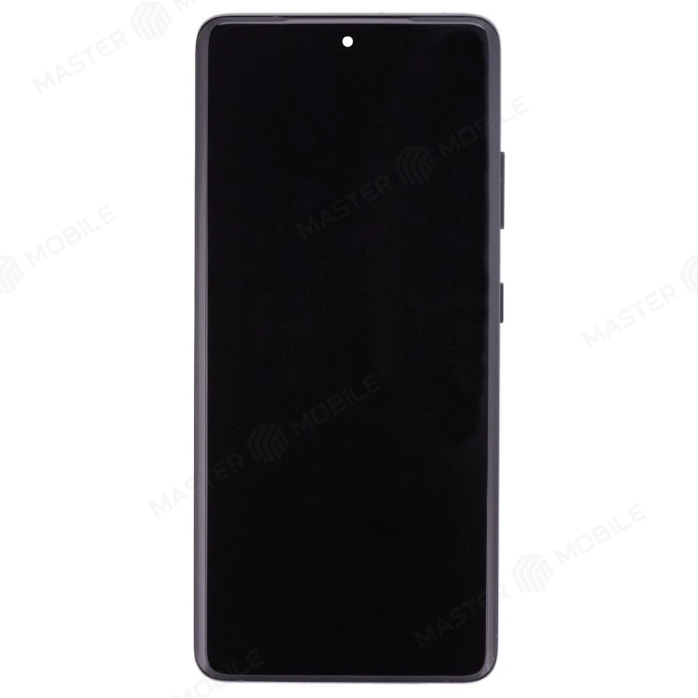 Дисплей для Samsung G998 Galaxy S21 Ultra + тачскрин (черный) (в рамке) (OLED) (Small Size) фото №1
