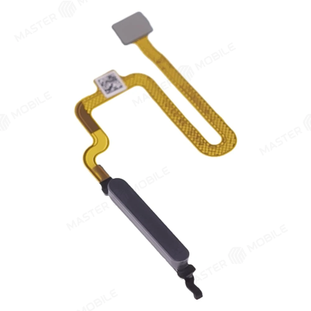 Шлейф для Xiaomi Poco M4 Pro 5G (21091116AG) с комп. + сканер отпечатка пальца (черный)  фото №3