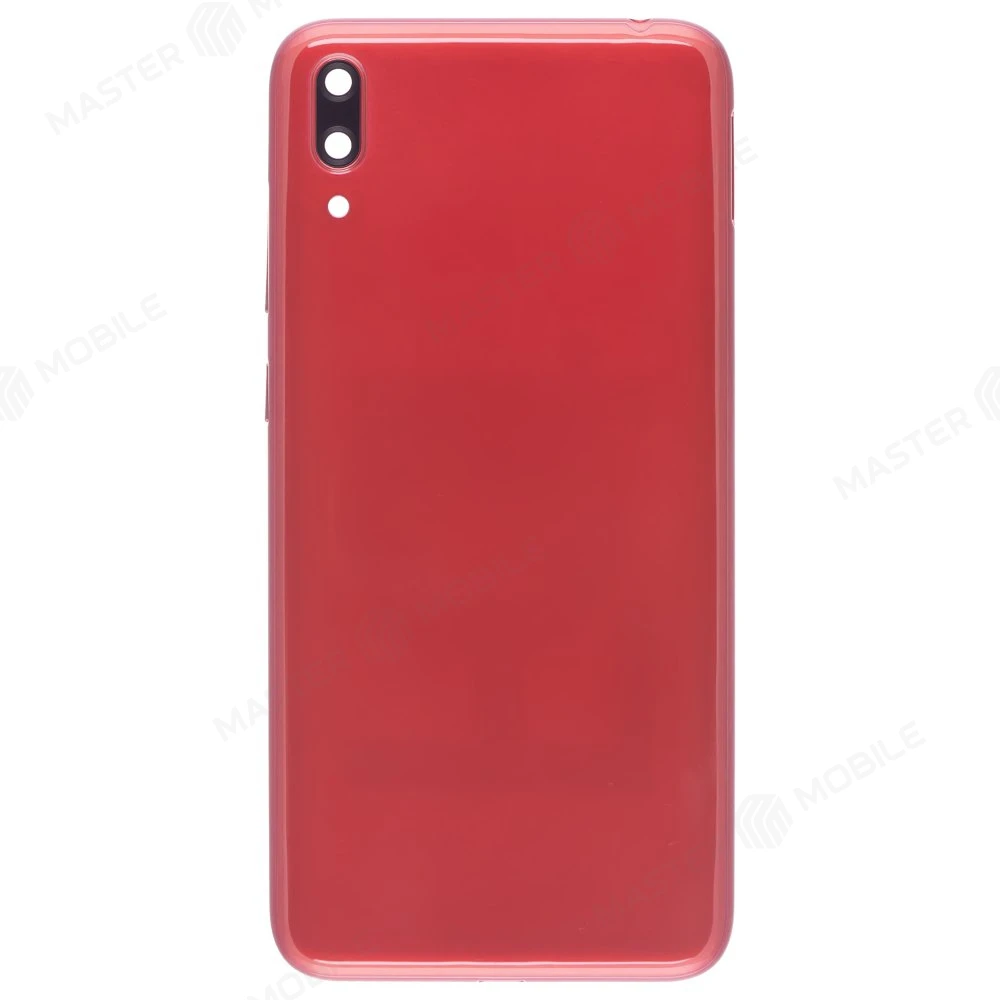 Задняя крышка для Huawei Y7 Pro 2019 (DUB-LX2) (красный) (в сборе со стеклом камеры) фото №1