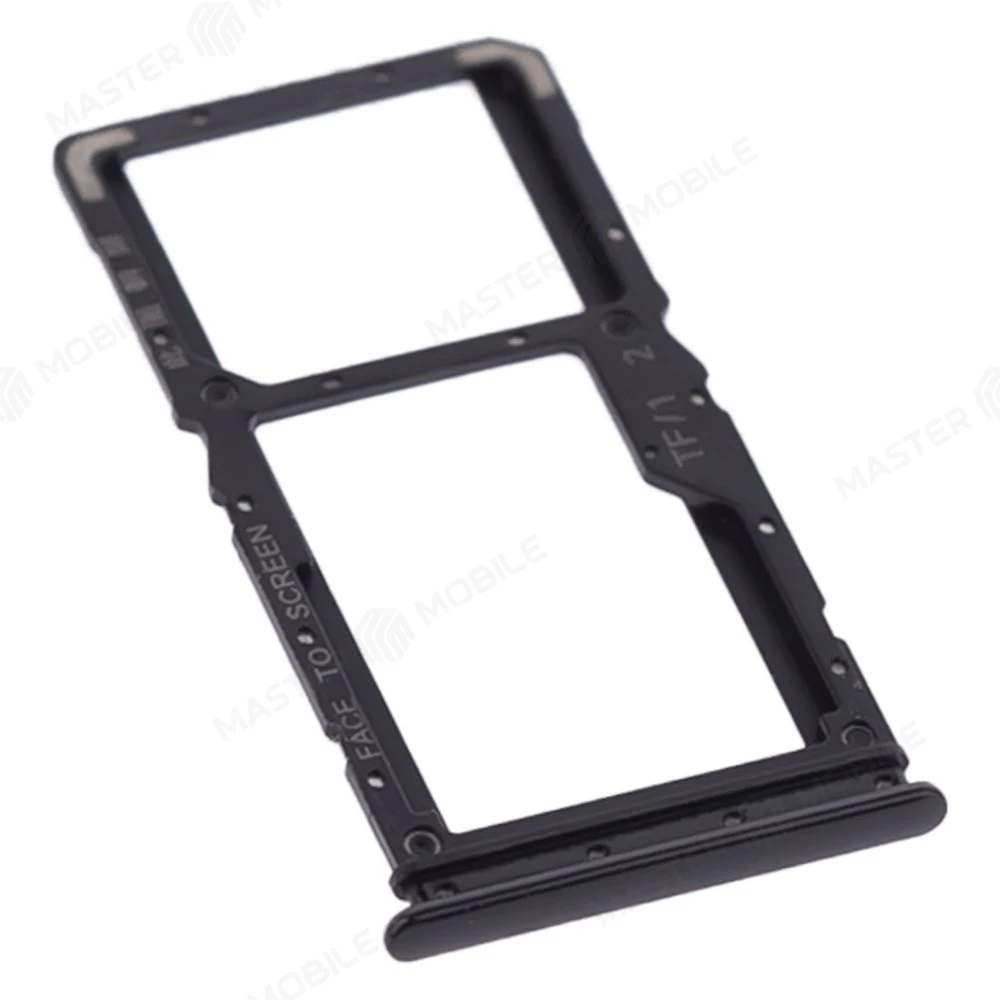 Держатель сим-карты для Xiaomi Redmi Note 7 (M1901F7G) / Redmi Note 7 Pro (черный)  фото №3