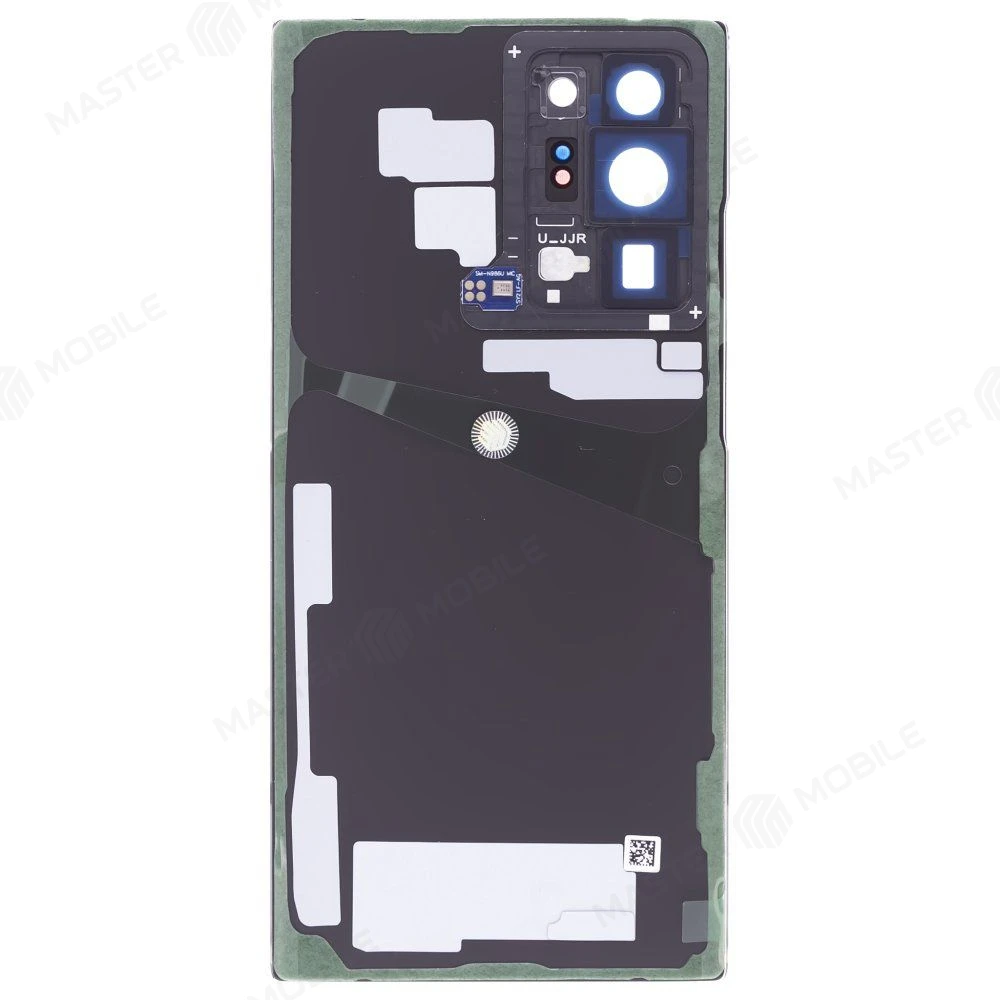 Задняя крышка для Samsung N985 Galaxy Note 20 Ultra / N986 Galaxy Note 20 Ultra 5G (черный) (в сборе со стеклом камеры) (ORIG100) фото №2