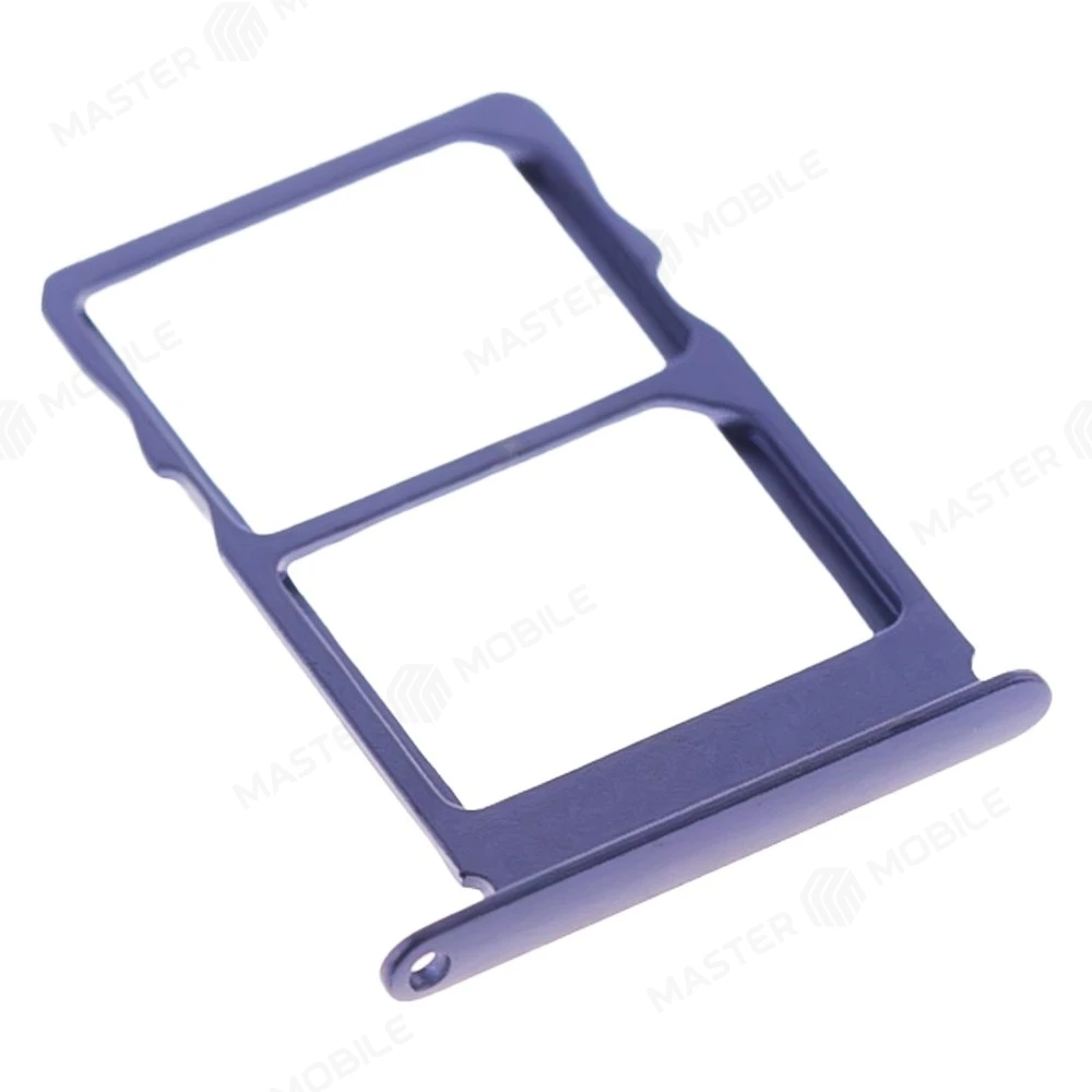 Держатель сим-карты для Nokia 3.1 (TA-1063) (синий) фото №3