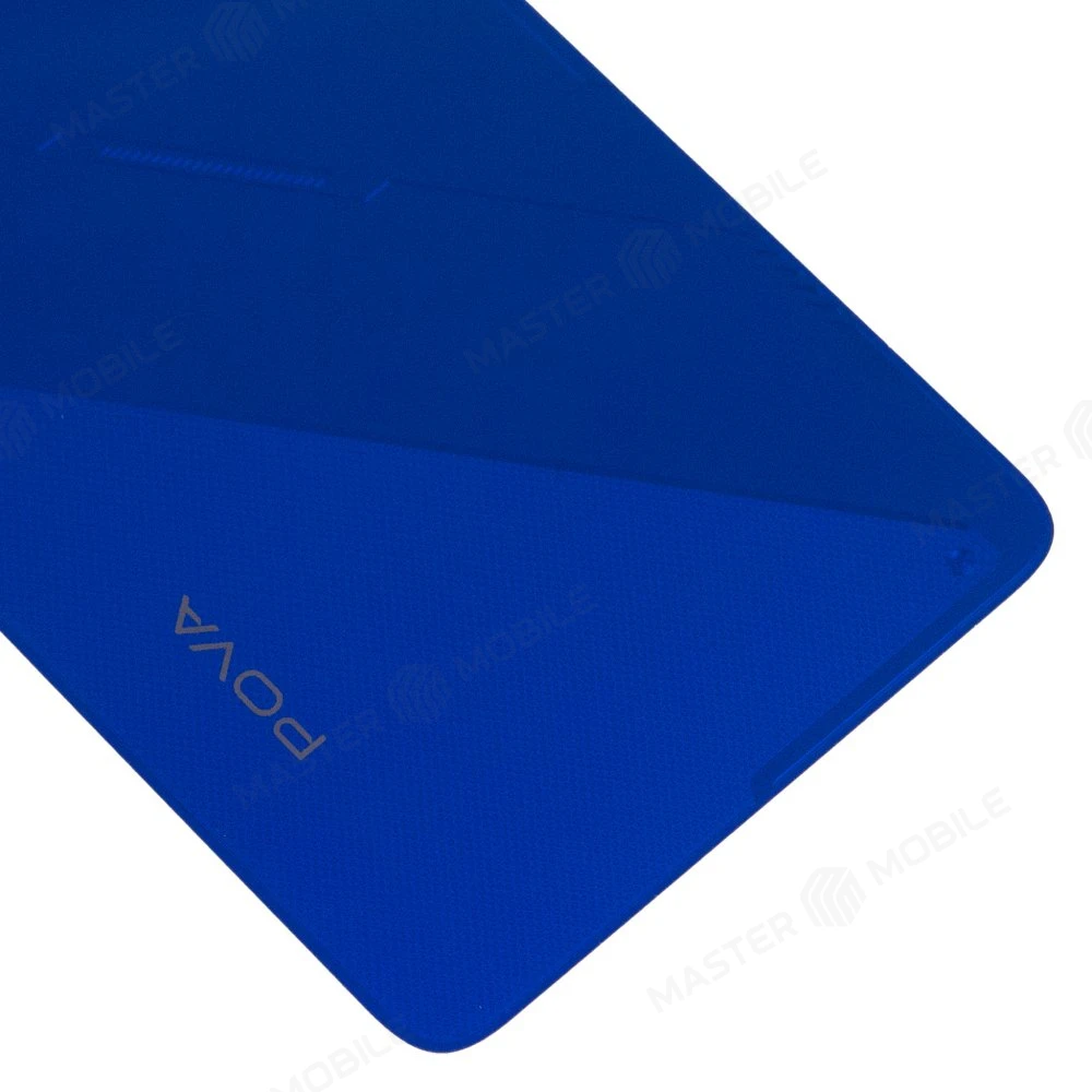 Задняя крышка для Tecno Pova 5 (LH7n) (синий) фото №4