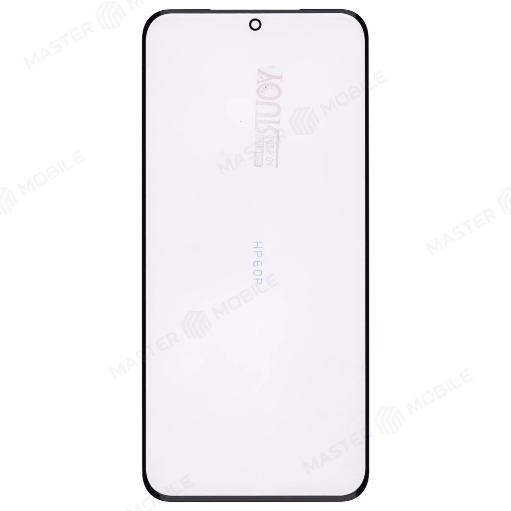 Стекло модуля для Huawei P60 (LNA-LX9) / P60 Pro (MNA-LX9) + OCA (черный) (Musttby) (Premium) фото №1