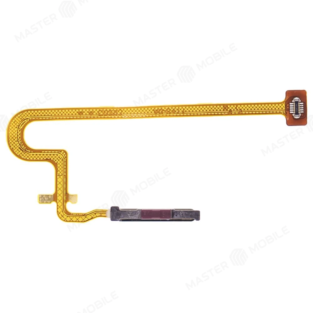 Шлейф для Realme 10 4G (RMX3630) с комп. + сканер отпечатка пальца (черный)  фото №2