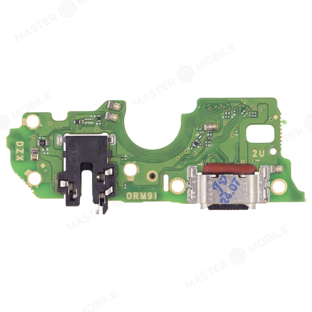 Нижняя плата для Realme 9i (RMX3491) / OPPO A96 4G (CPH2333) с комп. + разъем зарядки + микрофон  фото №2