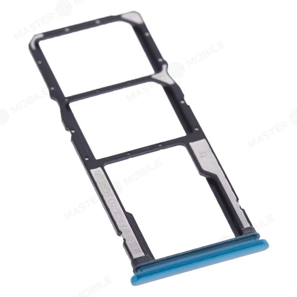 Держатель сим-карты для Xiaomi Redmi 9 (M2004J19G) (зеленый)  фото №3