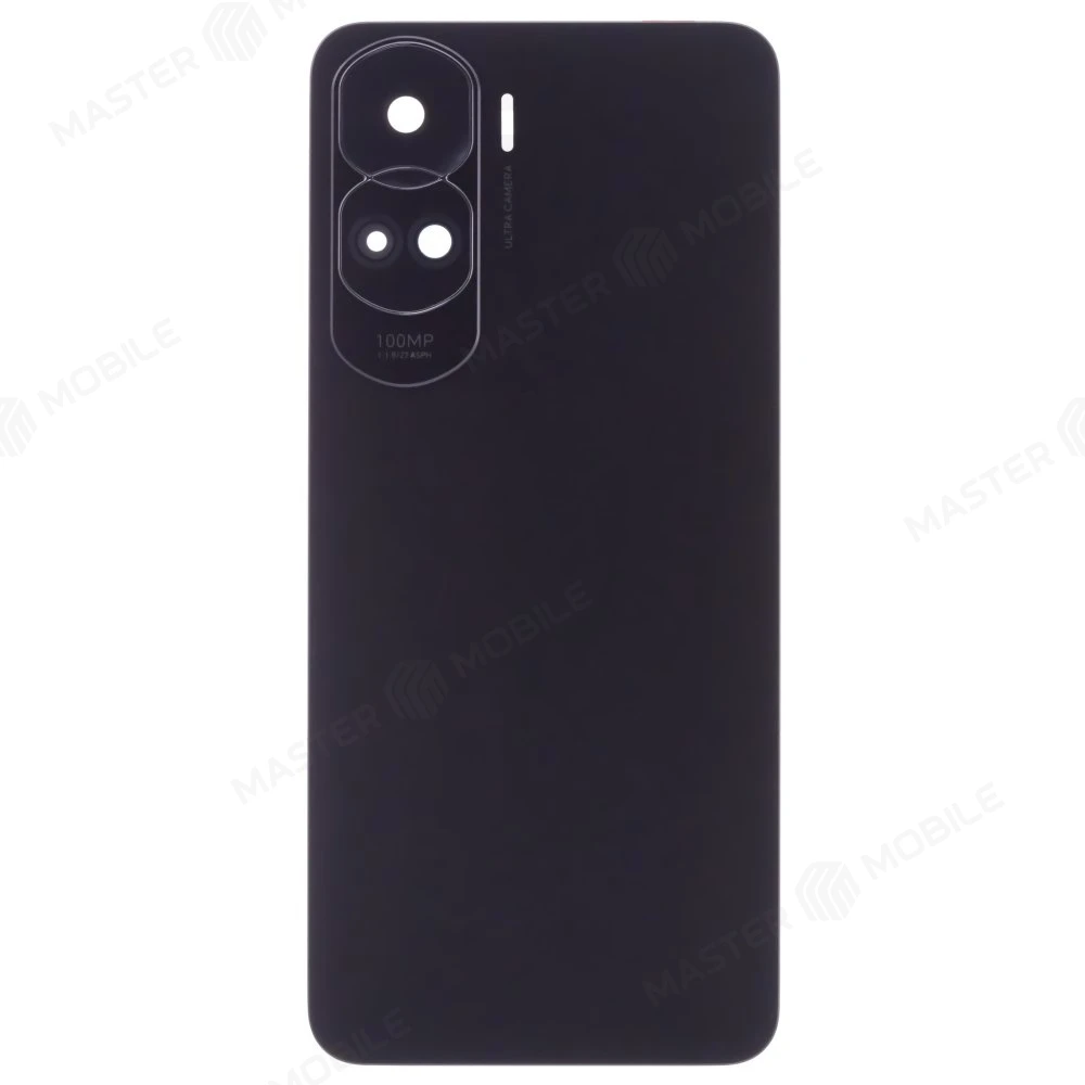 Задняя крышка для Huawei Honor 90 Lite (CRT-NX1) (черный) (в сборе со стеклом камеры) фото №1