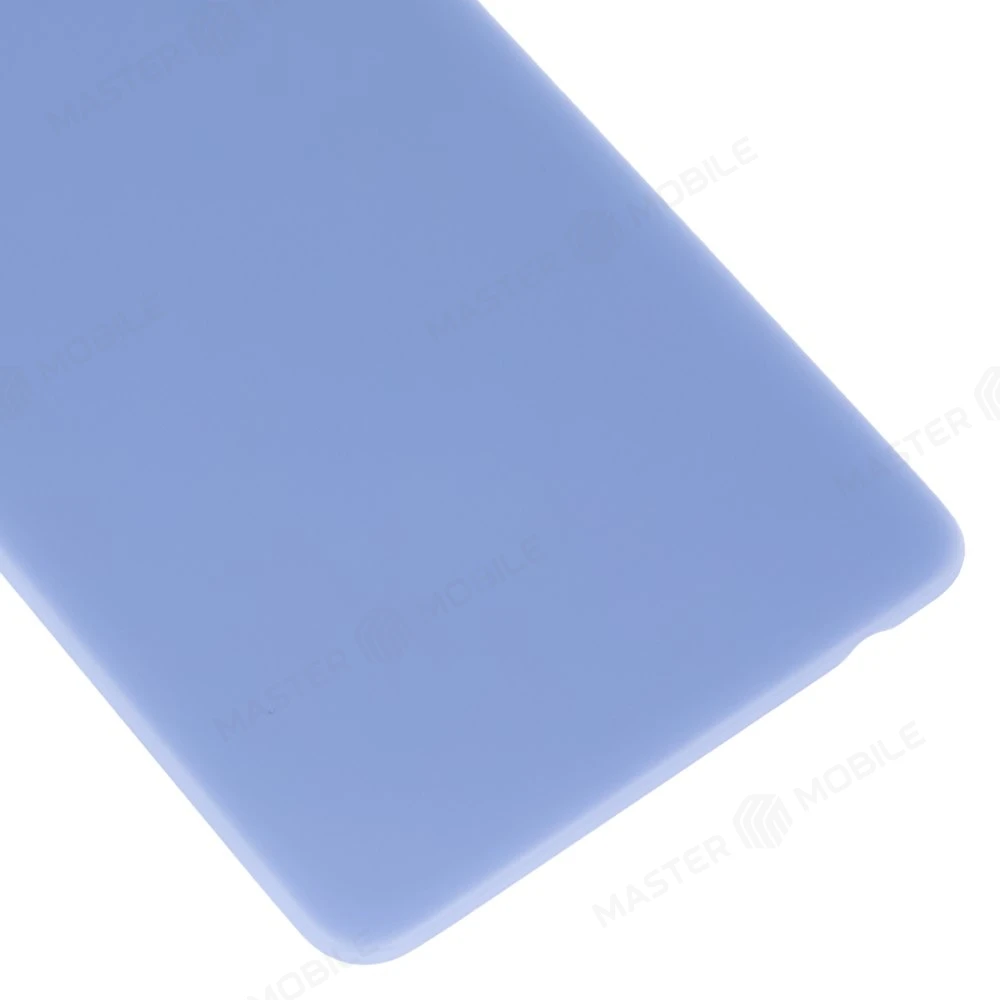 Задняя крышка для Samsung A525 Galaxy A52 / A526 Galaxy A52 5G / A528 Galaxy A52s (голубой) (в сборе со стеклом камеры) фото №4