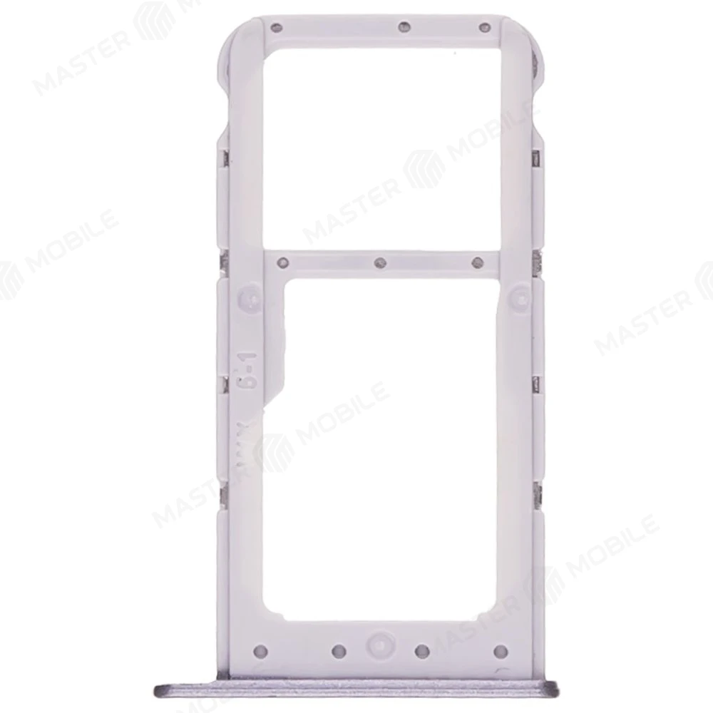 Держатель сим-карты для Huawei Honor 9 Lite (LLD-L31) (серебристый) фото №2