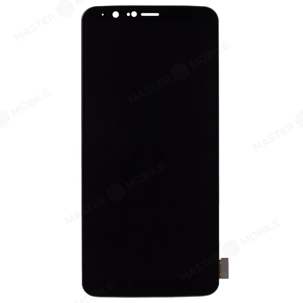 Дисплей для OnePlus 5T + тачскрин (черный) (OLED) фото №1