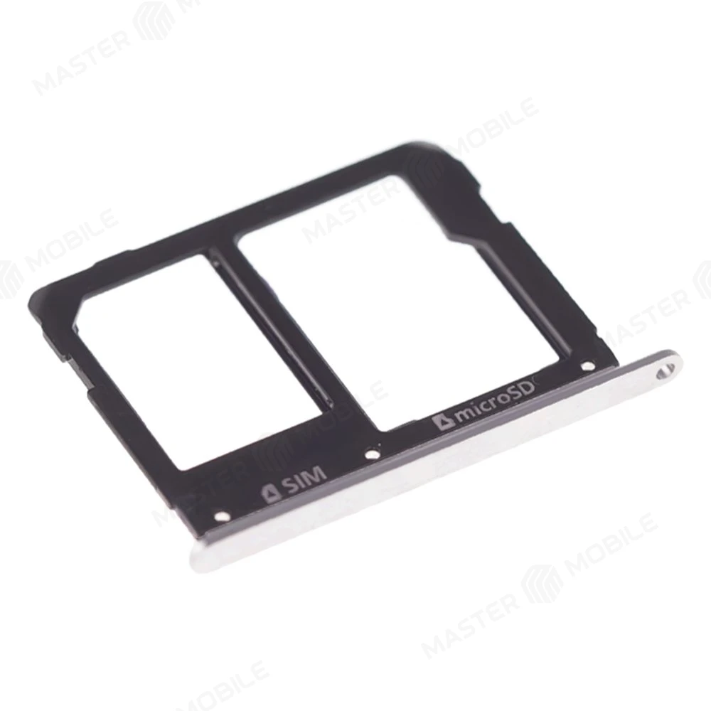 Держатель сим-карты для Samsung A310 Galaxy A3 (2016) / A510 Galaxy A5 (2016) / A710 Galaxy A7 (2016) (серебристый) фото №3