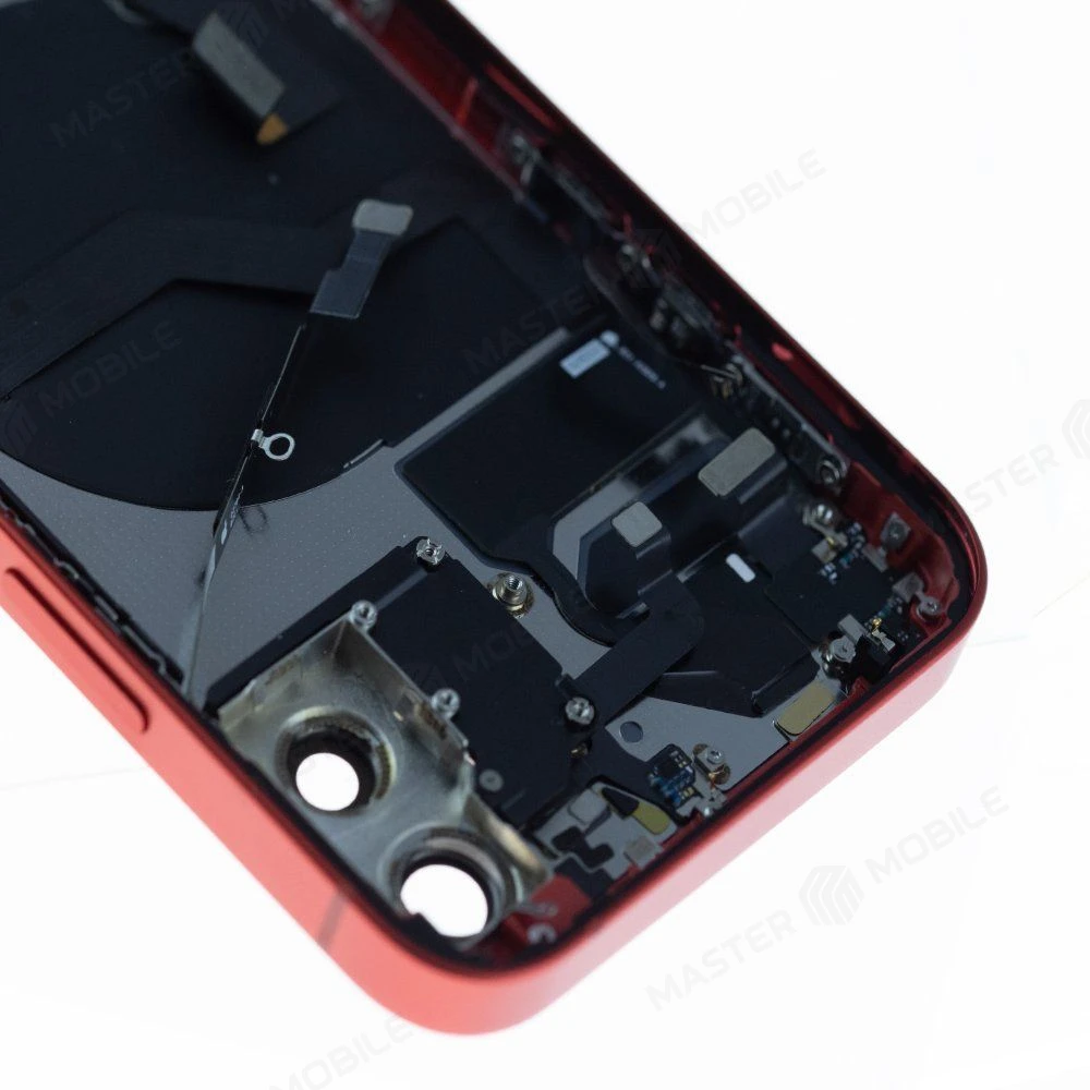 Корпус для Apple iPhone 12 (красный) (в сборе) (ORIG100) (Снятый) (возможен дефект ЛКП) фото №3